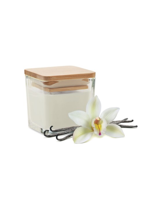 Bougie Parfumée Personnalisée Carrée 50gr idéale pour Décorer PILA