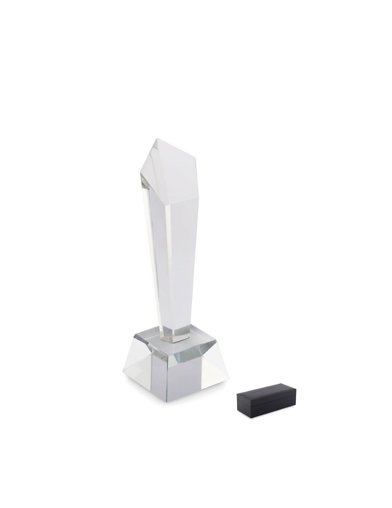 Trophée en cristal personnalisé - DIAWARD cadeau d'entreprise