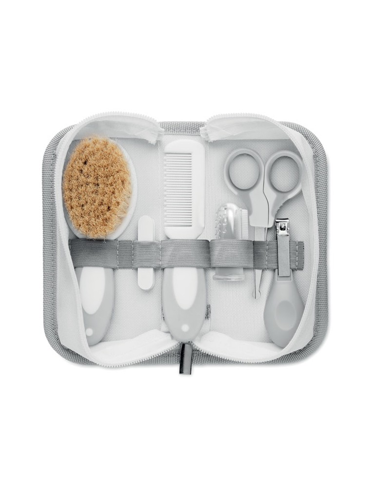 Set de toilette bébé personnalisée - Pratiques 6 pièces pas cher