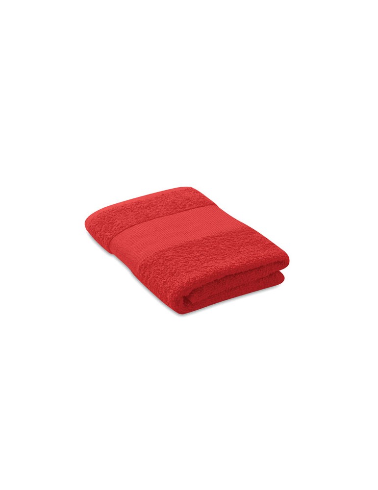 Serviette éponge personnalisée - Coton Organique 50x30cm pas cher
