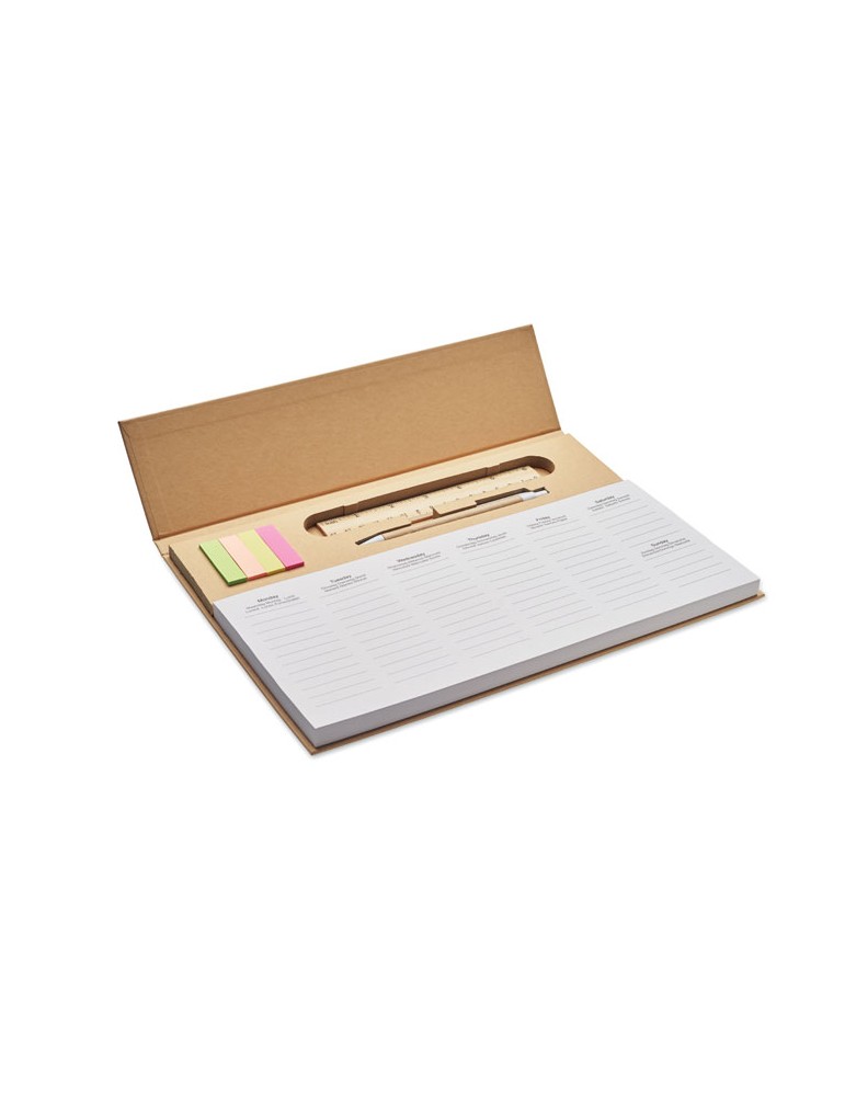 Agenda Hebdomadaire Personnalisé pour Bureau