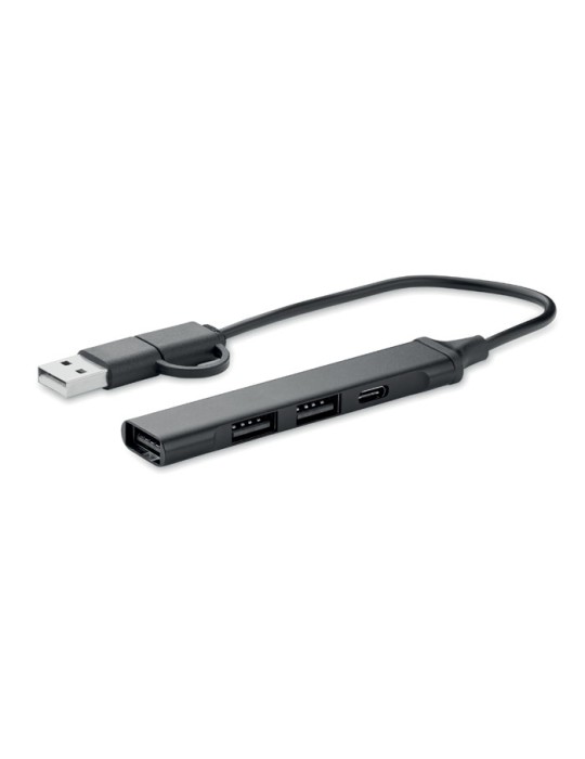 Hub USB 4 ports Pratique Personnalisé pas cher