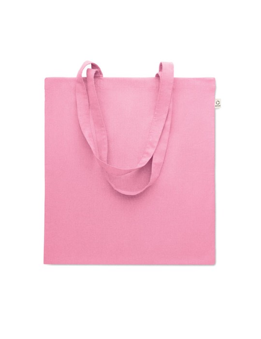 Sac shopping coton recyclé personnalisé VIVEKA COLOUR - pas cher