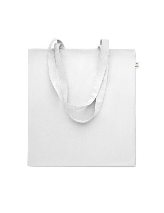 Sac shopping coton recyclé personnalisé VIVEKA COLOUR - pas cher