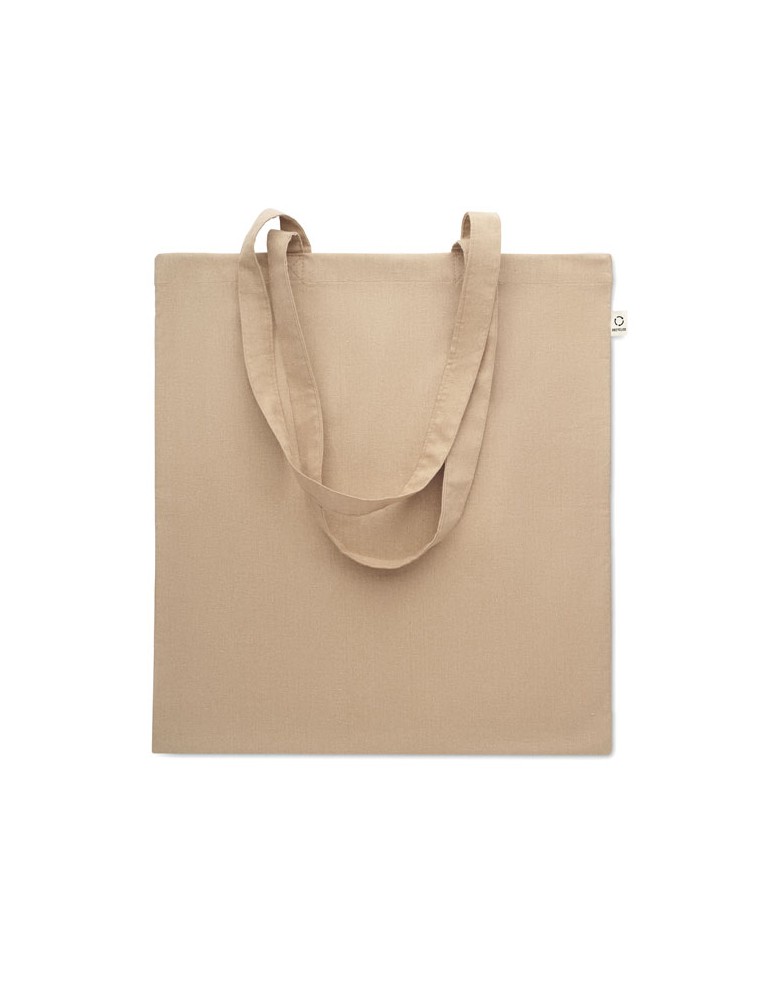 Sac shopping coton recyclé personnalisé VIVEKA COLOUR - pas cher