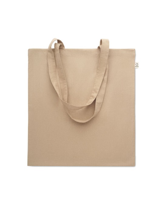 Sac shopping coton recyclé personnalisé VIVEKA COLOUR - pas cher