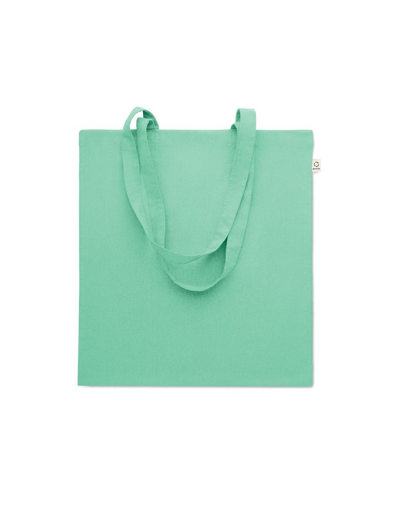 Sac shopping coton recyclé personnalisé VIVEKA COLOUR - pas cher