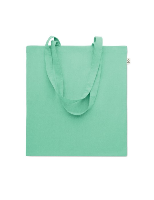 Sac shopping coton recyclé personnalisé VIVEKA COLOUR - pas cher