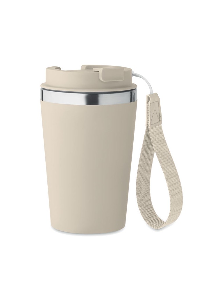Gobelet Double Paroi Eco-Friendly TOPAZ Personnalisé pas cher