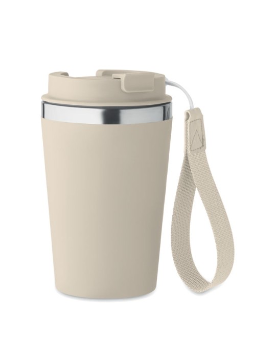 Gobelet Double Paroi Eco-Friendly TOPAZ Personnalisé pas cher