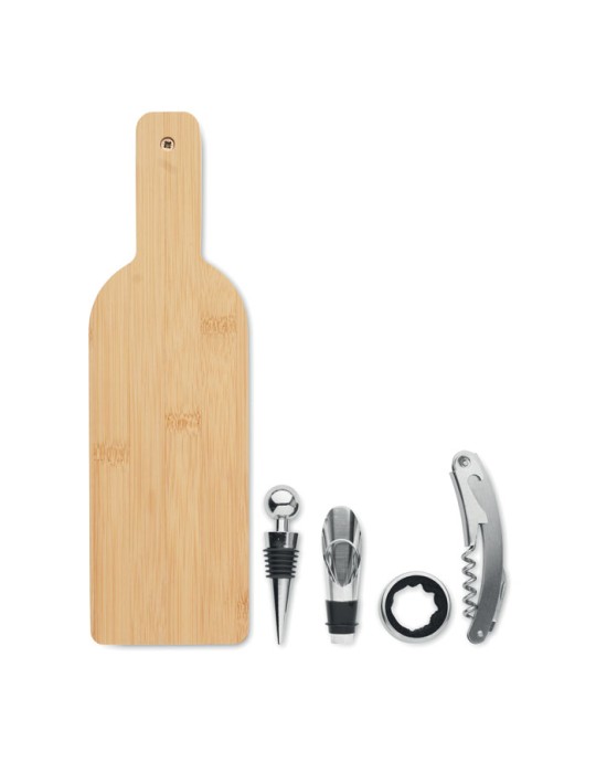 Coffret personnalisé accessoires à vin VINOVAULT - Personnalisable