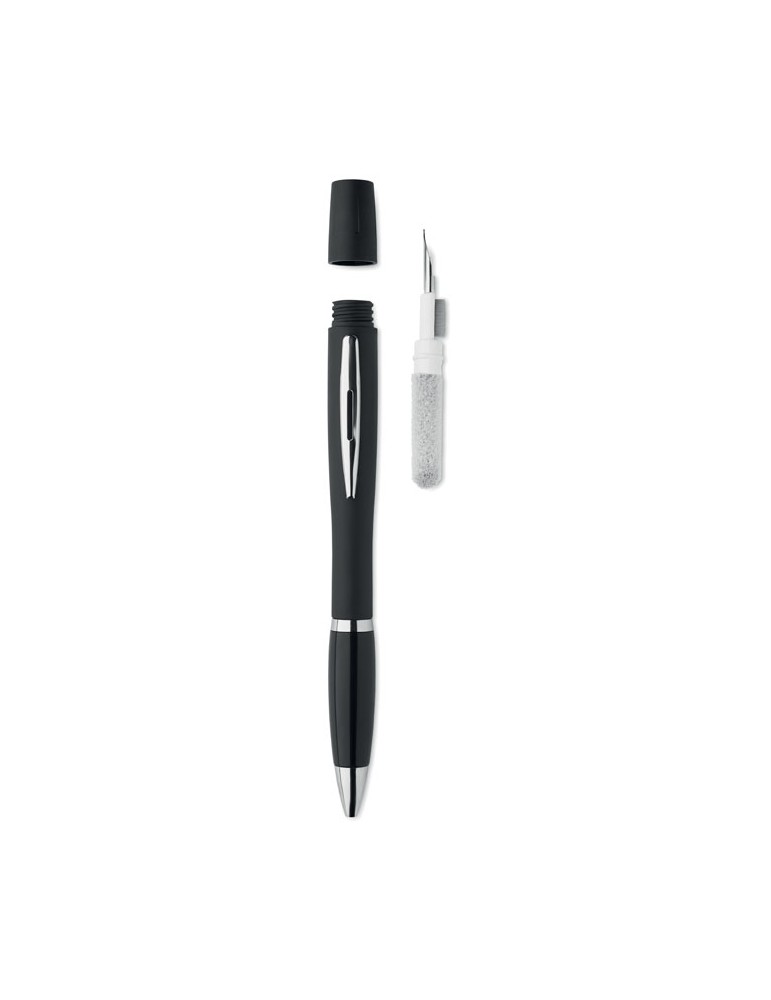 Stylo multifonction personnalisé avec kit nettoyage TWS pas cher