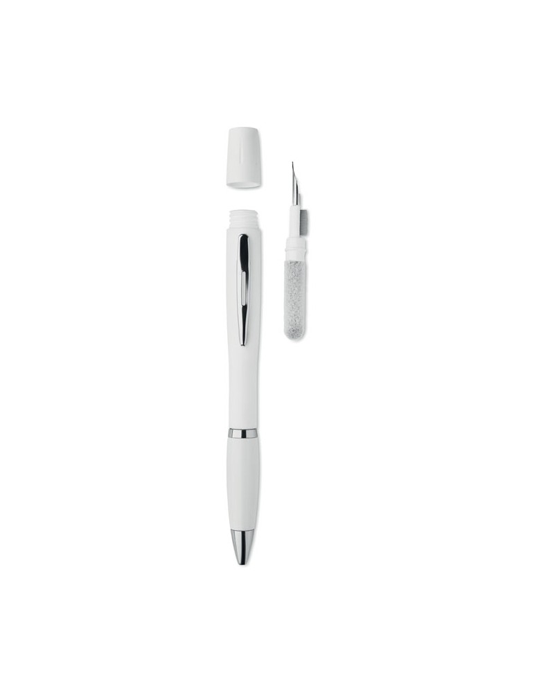Stylo multifonction personnalisé avec kit nettoyage TWS pas cher