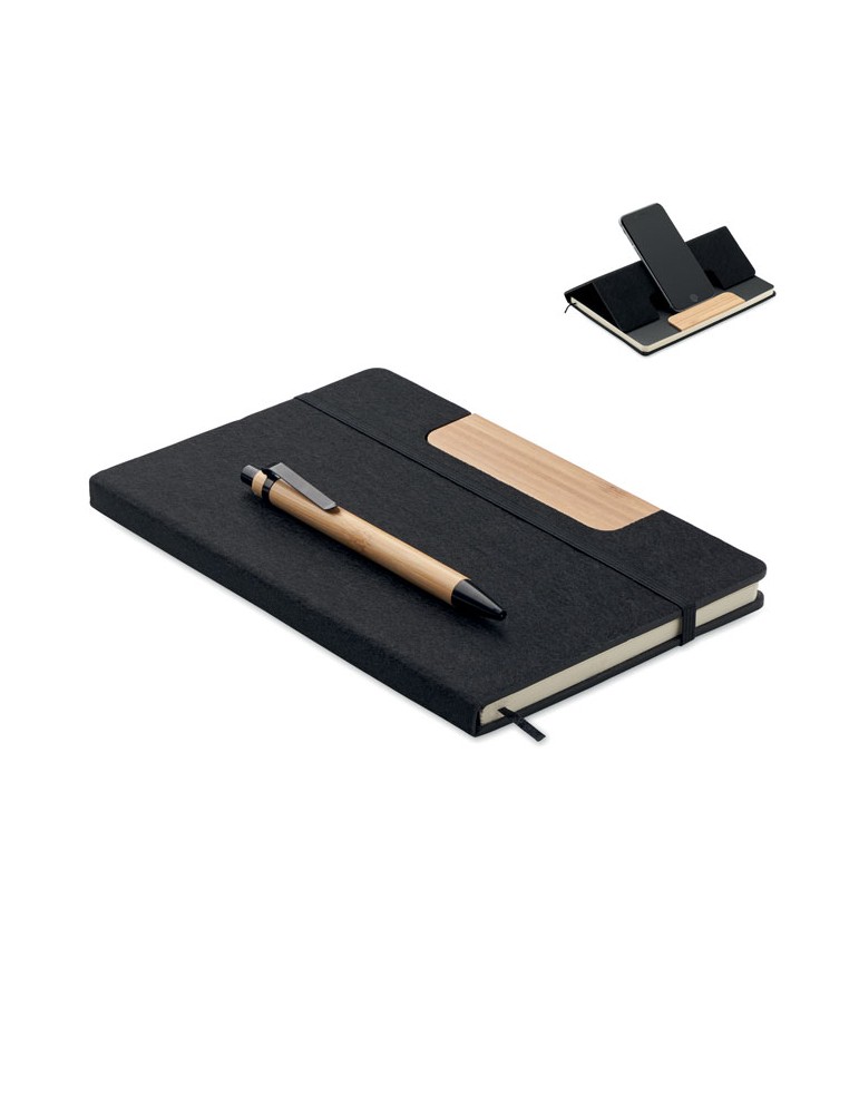Carnet A5  et pratique personnalisé pas cher avec Stylo - RPET