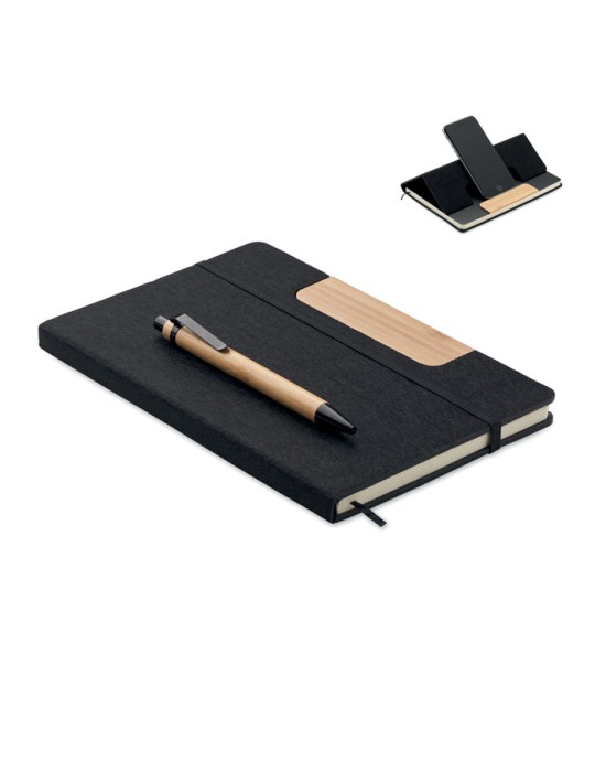Carnet A5  et pratique personnalisé pas cher avec Stylo - RPET