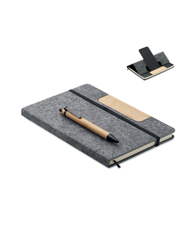 Carnet A5  et pratique personnalisé pas cher avec Stylo - RPET