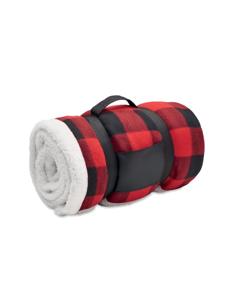 Couverture polaire  personnalisée pas cher - Eco-Friendly Shermatt