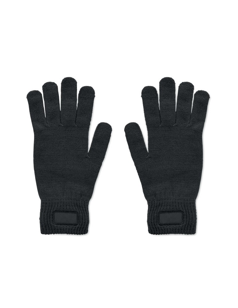 Gants tricotés en RPET personnalisés pas cher - Accessoire