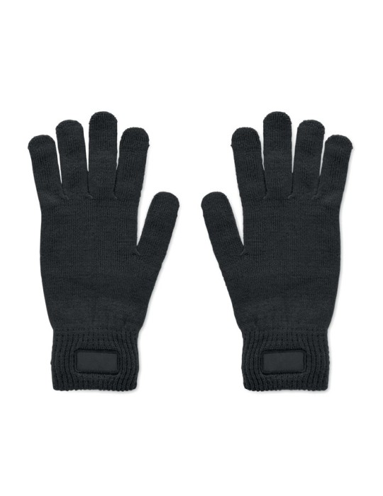 Gants tricotés en RPET personnalisés pas cher - Accessoire