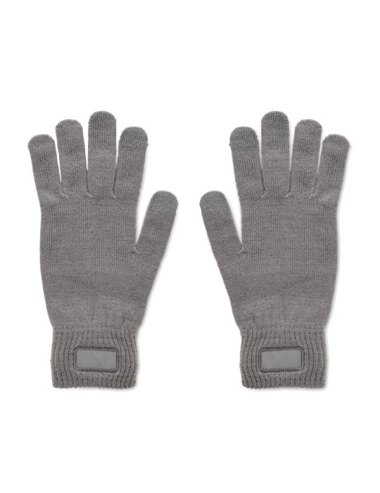 Gants tricotés en RPET personnalisés pas cher - Accessoire