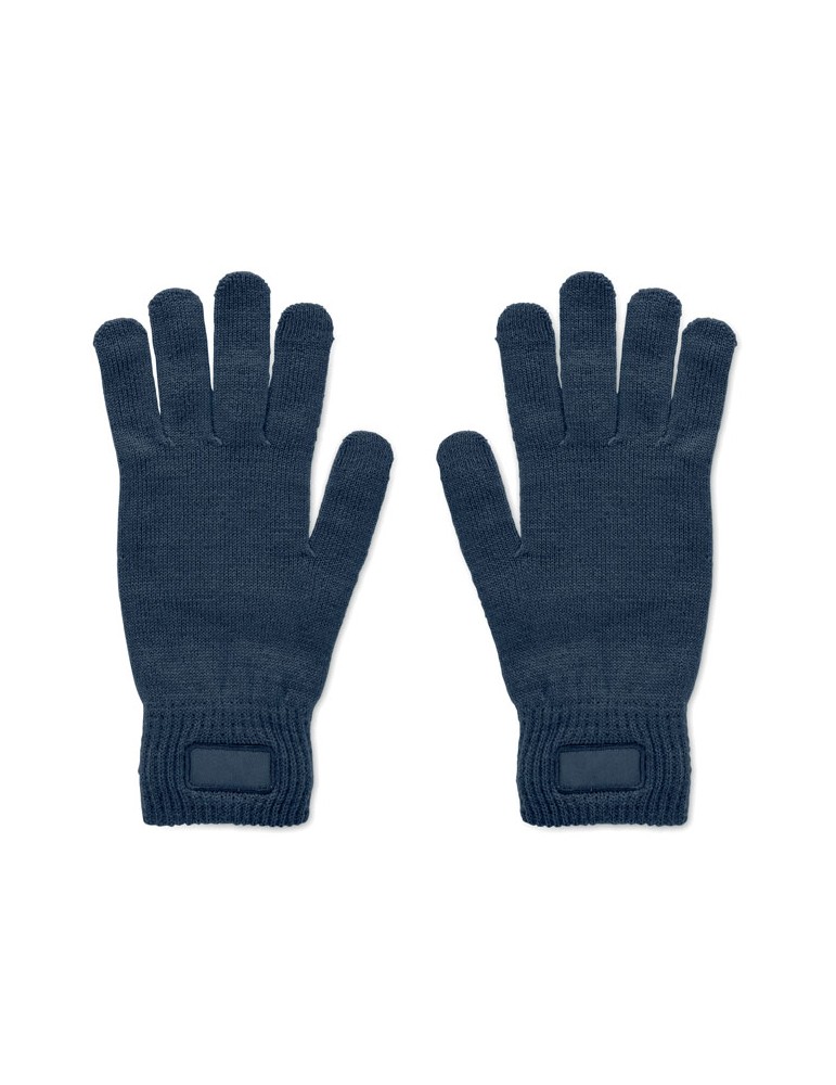 Gants tricotés en RPET personnalisés pas cher - Accessoire
