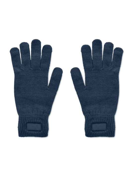 Gants tricotés en RPET personnalisés pas cher - Accessoire