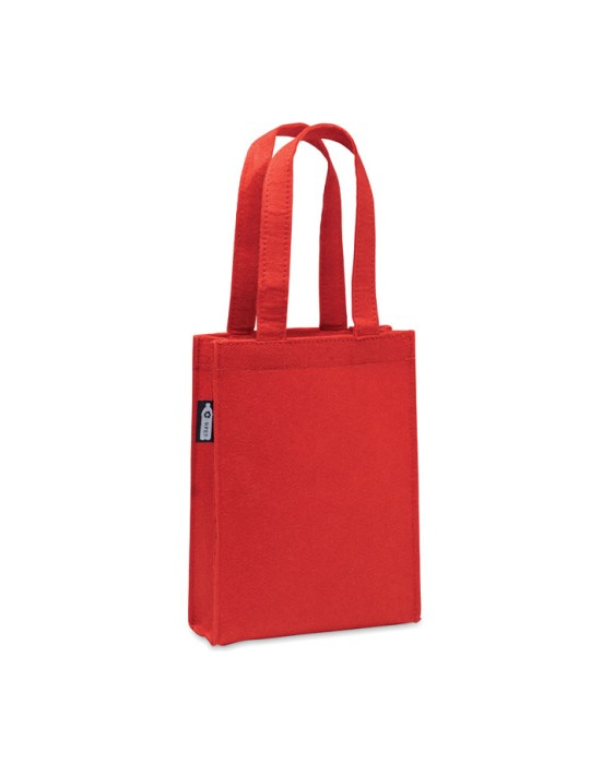 Petit sac cadeau feutre RPET publicitaire FELTOTE