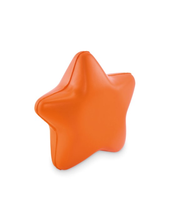 Étoile anti-stress en PU publicitaire STARLY