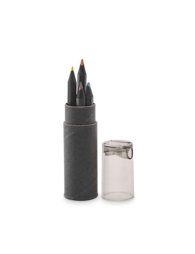 6 crayons de couleur NEGRO personnalisables
