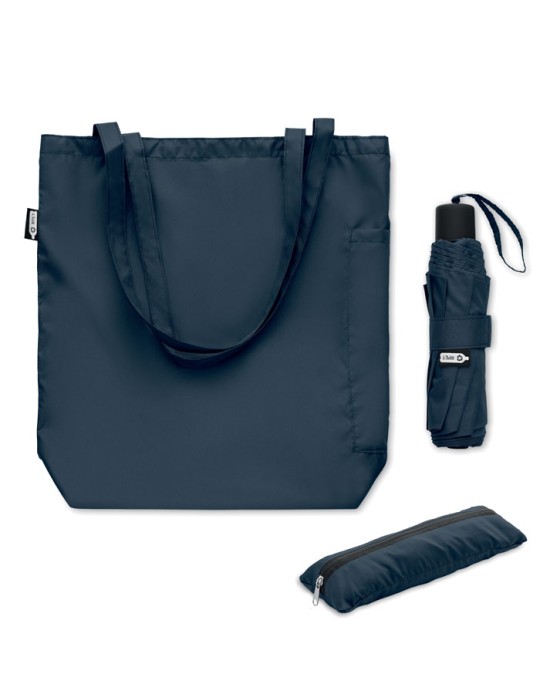 Parapluie publicitaire 21'' et Tote bag SEATTLE