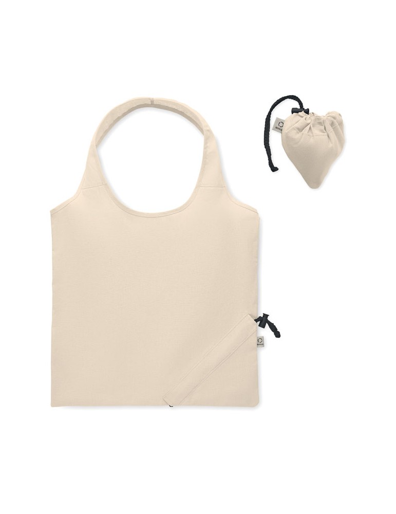 Shopping bag pliable personnalisé 140 gr/m² CARRIE