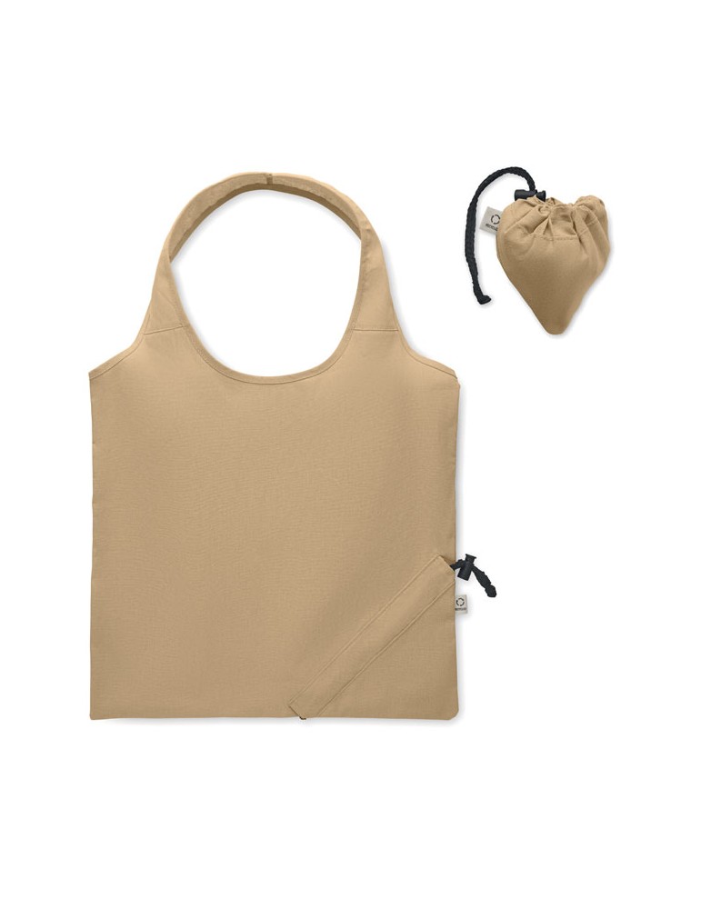Shopping pliable 140 gr/m² publicitaire CARRIE COLOUR