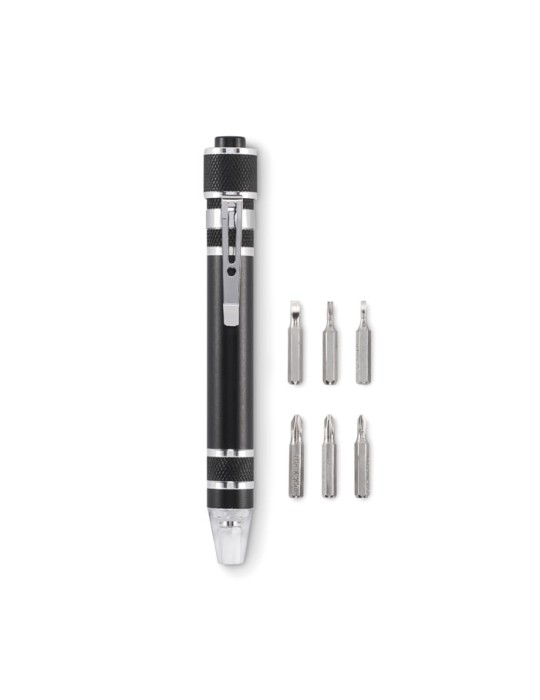 Stylo multi-outils recyclé publicitaire TUBULAR