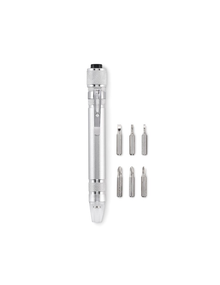 Stylo multi-outils recyclé publicitaire TUBULAR