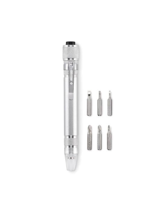 Stylo multi-outils recyclé publicitaire TUBULAR