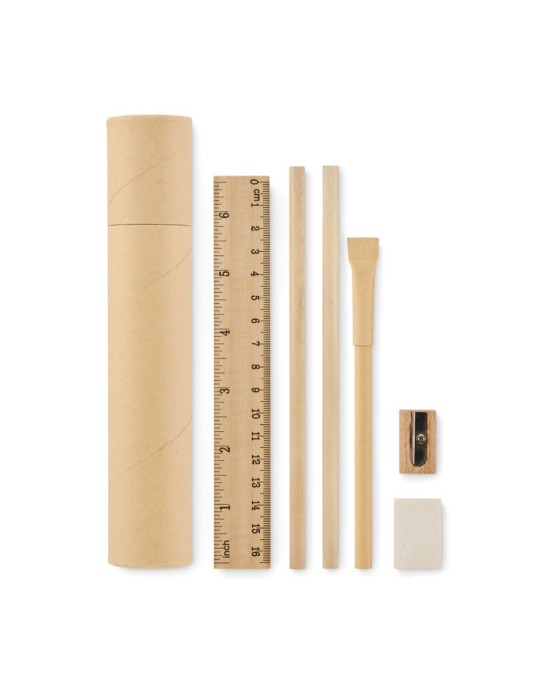 Set d'écriture tube en papier publicitaire MEJU