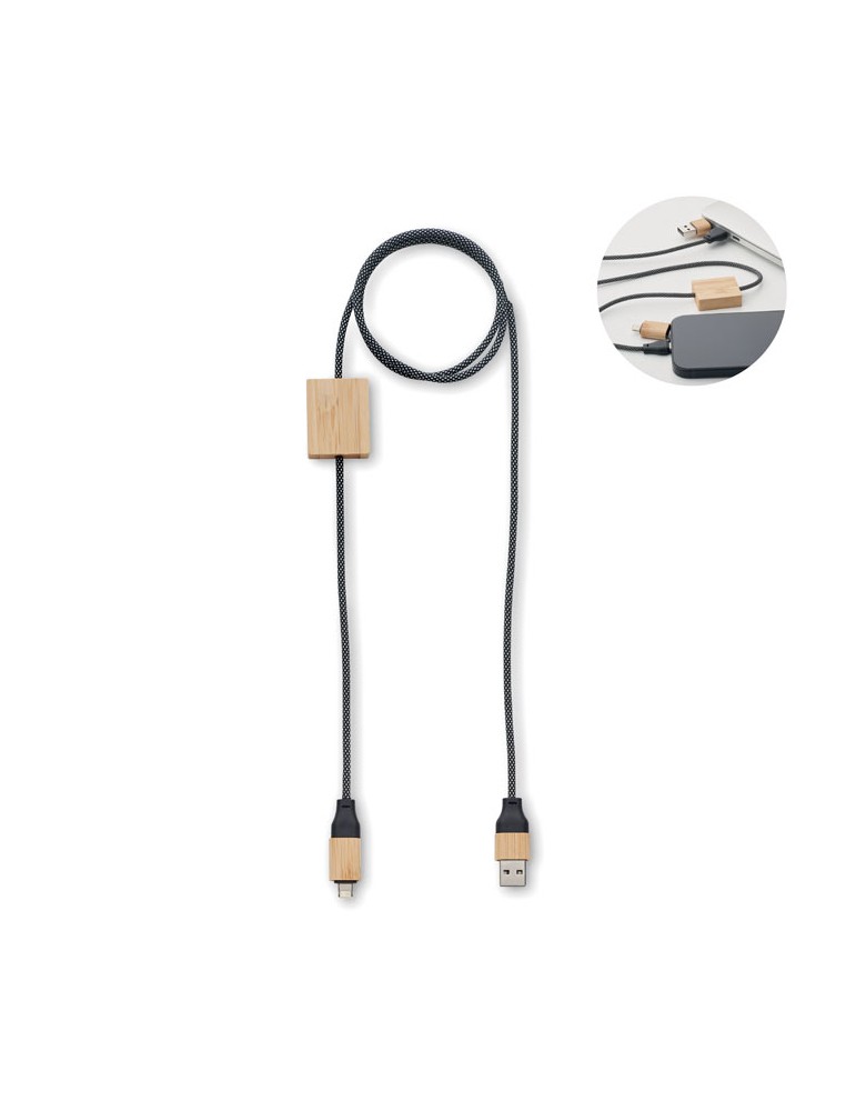 Câble de chargement 60W CABOO personnalisable