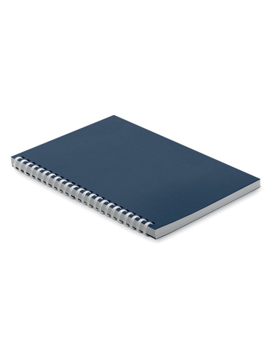 Cahier A5 en carton recyclé publicitaire RECARNOTE