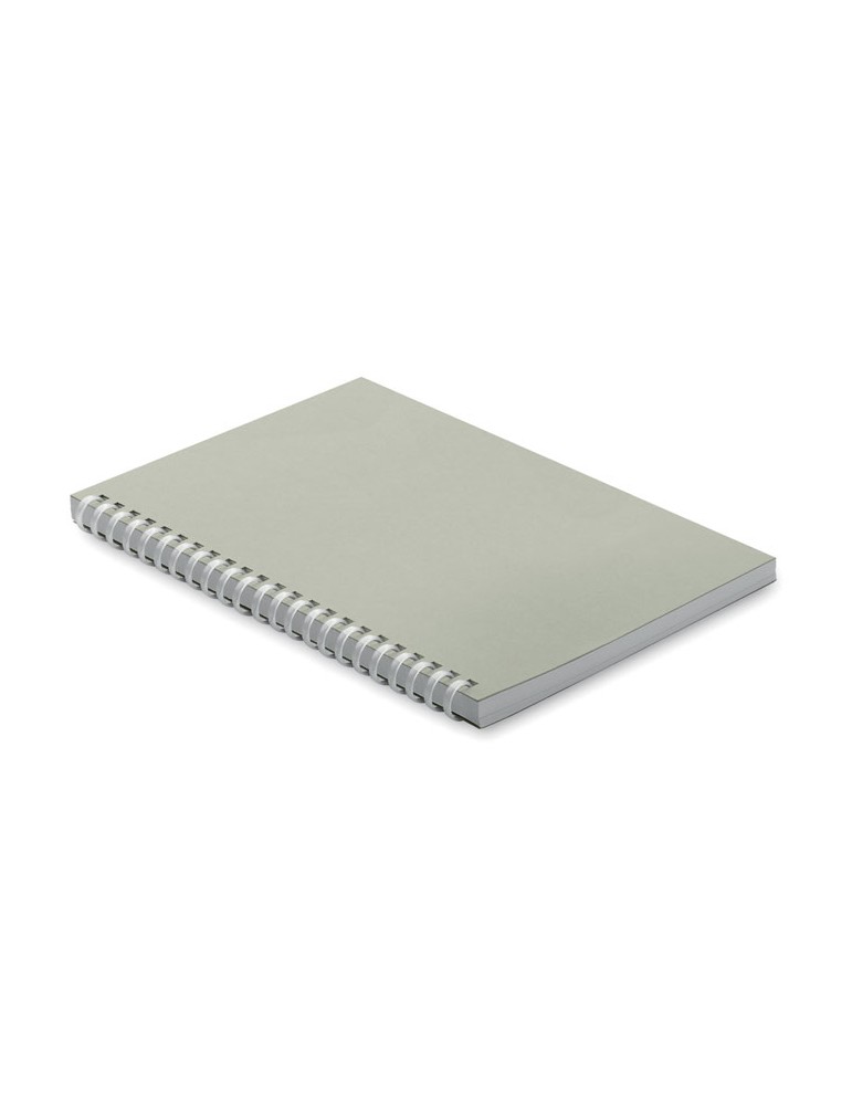 Cahier A5 en carton recyclé publicitaire RECARNOTE