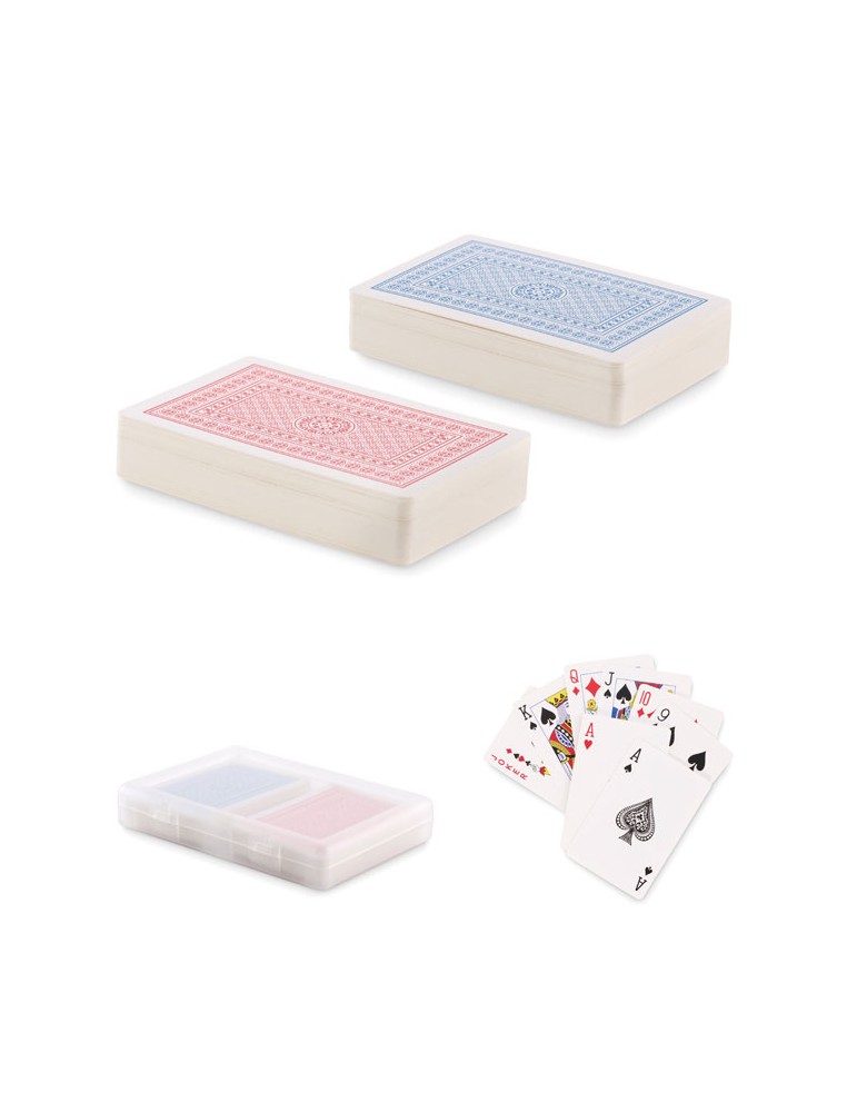 Set de cartes à jouer publicitaire PLAYCARD