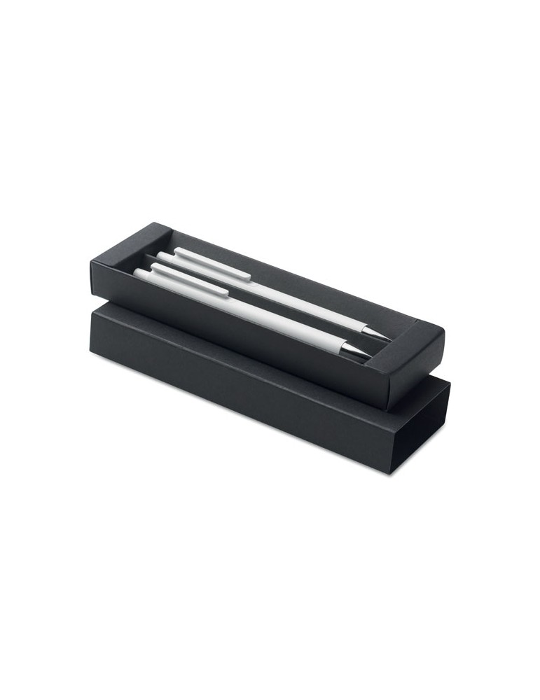 Set de stylos en alu recyclé publicitaire ORWELL