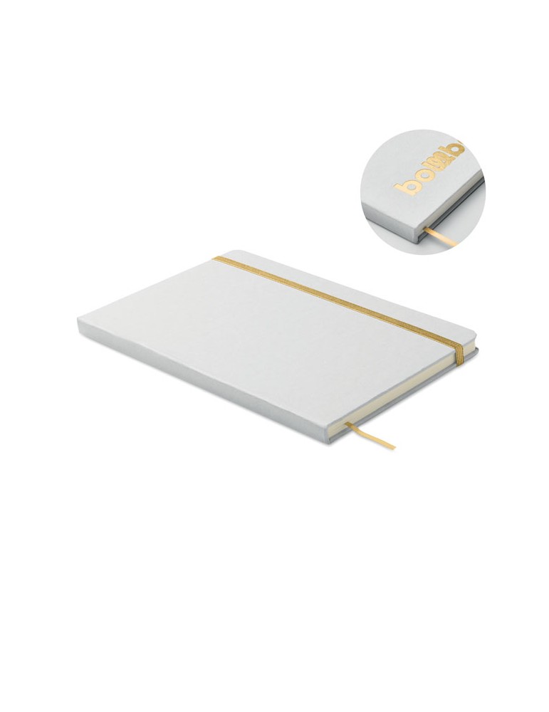 Carnet personnalisé A5 à couleur révélée ROUTE WHITE