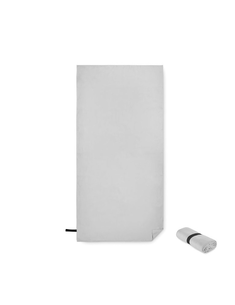 Serviette microfibre double face publicitaire WAXOFF