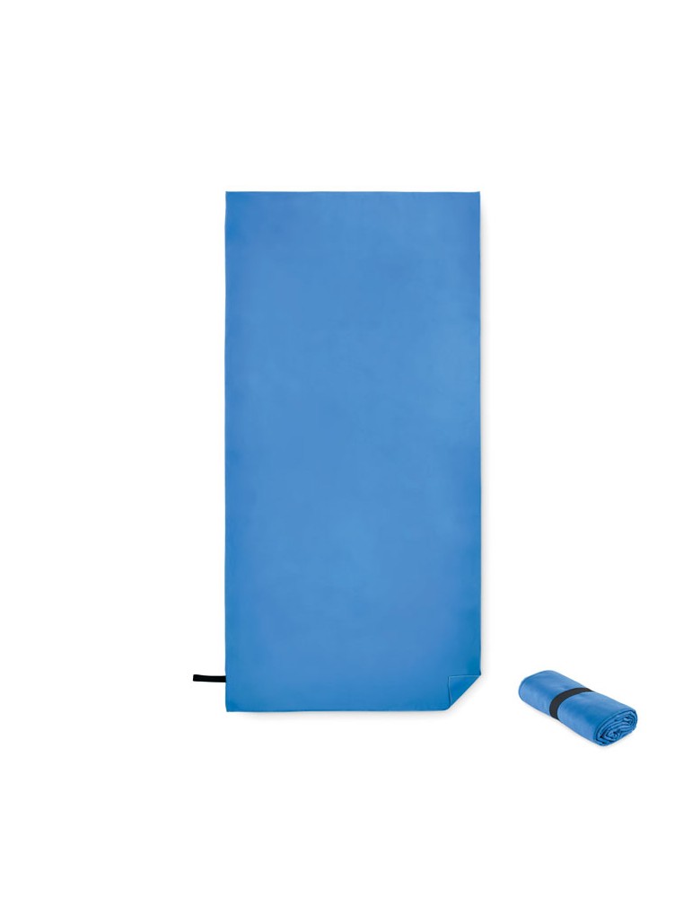 Serviette microfibre double face publicitaire WAXOFF