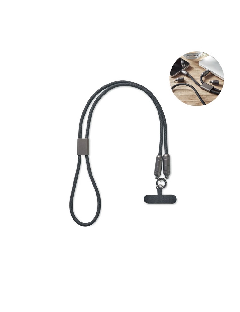 Lanyard personnalisé cable 60W SHAKA