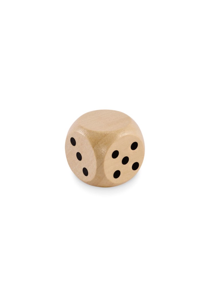 DADIN Dés en bois Schima 3cm dia