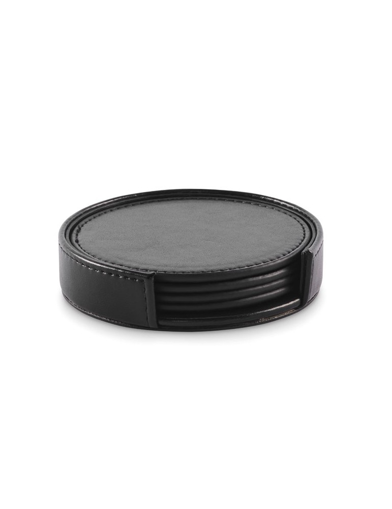 POSA SET Lot de 4 sous-verres en PU