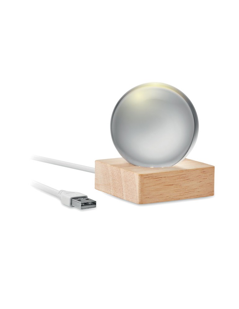 LIGHT Sphère en verre LED