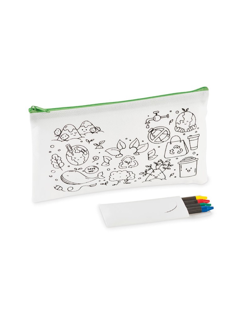 CRAY Trousse 4 crayons de couleur