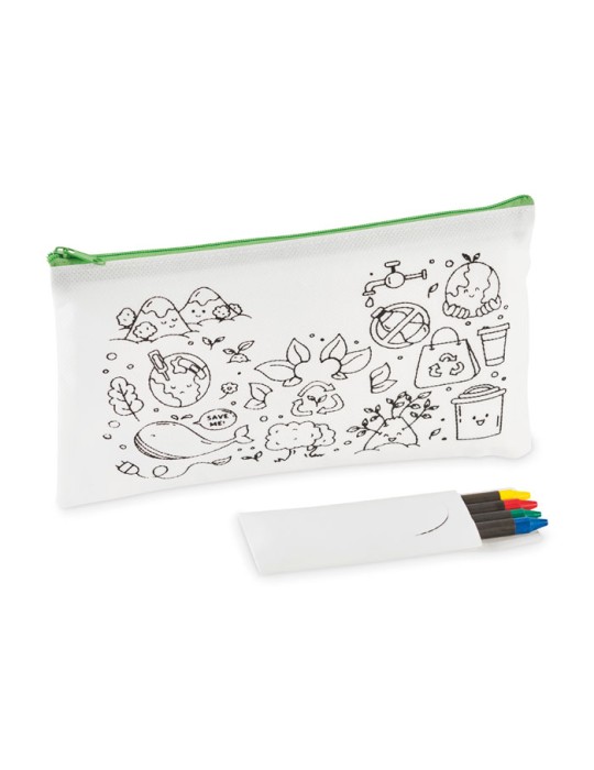 CRAY Trousse 4 crayons de couleur